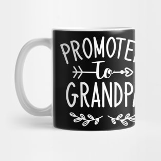 Promoted to grandpa new grandpa Mug